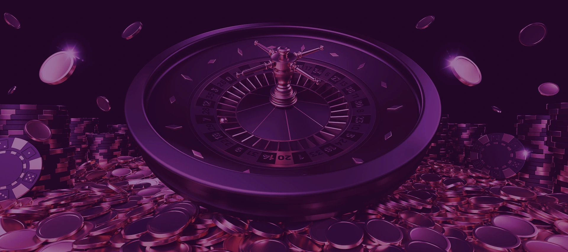 roulette in background